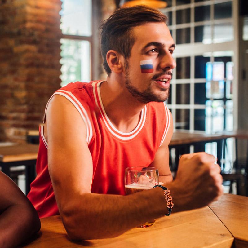 10/20 шт., спортивные тематические браслеты для вечеринок, футбольные, бейсбольные, баскетбольные бусины, очаровательные детские сувениры на день рождения, подарок для гостей, пиньята, наполнитель