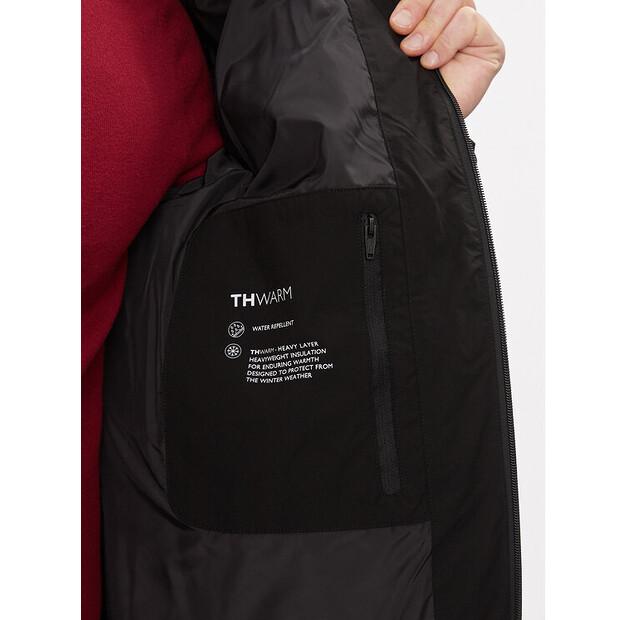 Зимняя куртка Tommy Hilfiger MW0MW33958, черная, стандартный крой