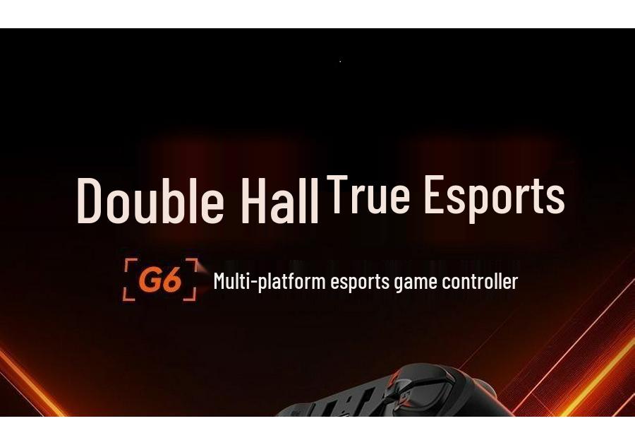 Беспроводной Bluetooth игровой контроллер G6 для ПК, мобильных устройств, iOS и Switch с тремя режимами и шестиосевым гироскопом.