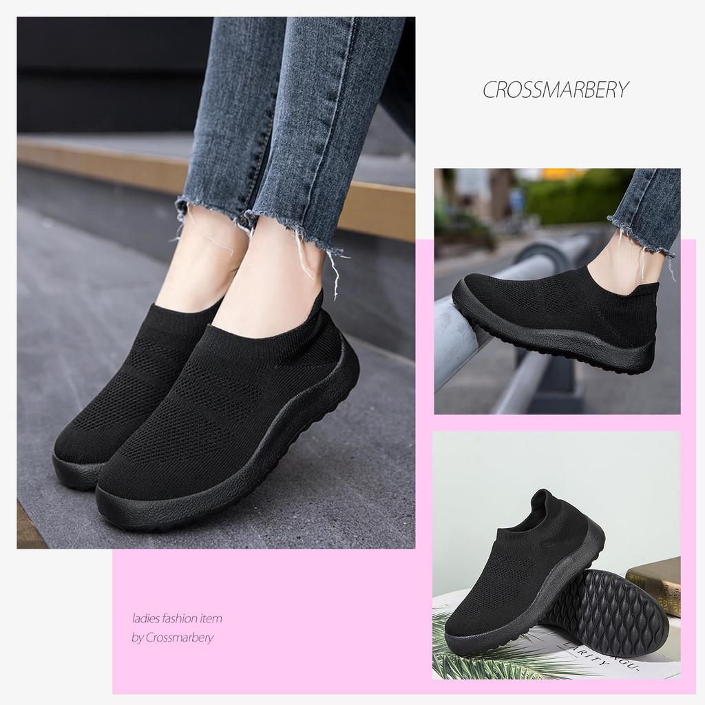 Crossmarbury Легкие Легко надевать и снимать CY122 Размер Женские Слипоны, Удобные, Стильные, Мягкие, Милые, вне, Без шнурков, Простые,
