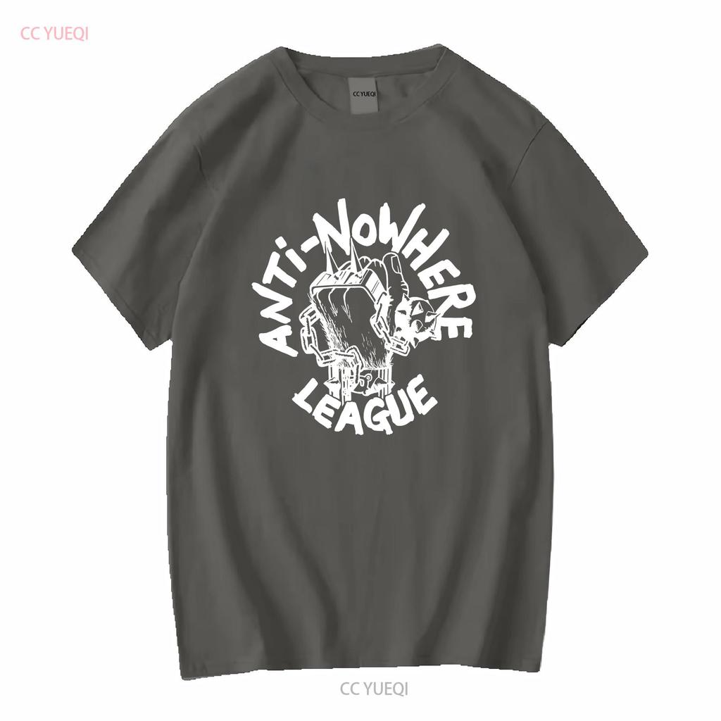 ВИНТАЖНАЯ 80-х АНТИ NOWHERE LEAGUE ПАНК-РОК ХАРДКОР ТУР КОНЦЕРТ ПРОМО ФУТБОЛКА с длинным рукавом винтажная Выстиранный Топ для повседневной носки
