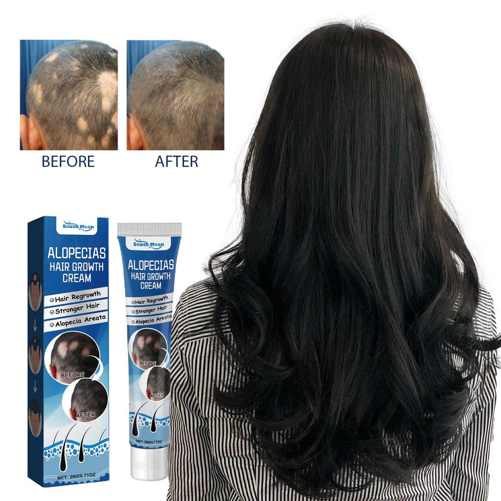 Крем Средства против выпадения волос Быстрорастущие Предотвращают сухость Пушистость Поврежденные Лечебное средство Уход за кожей головы Борода Мужчины Женщины 20 г