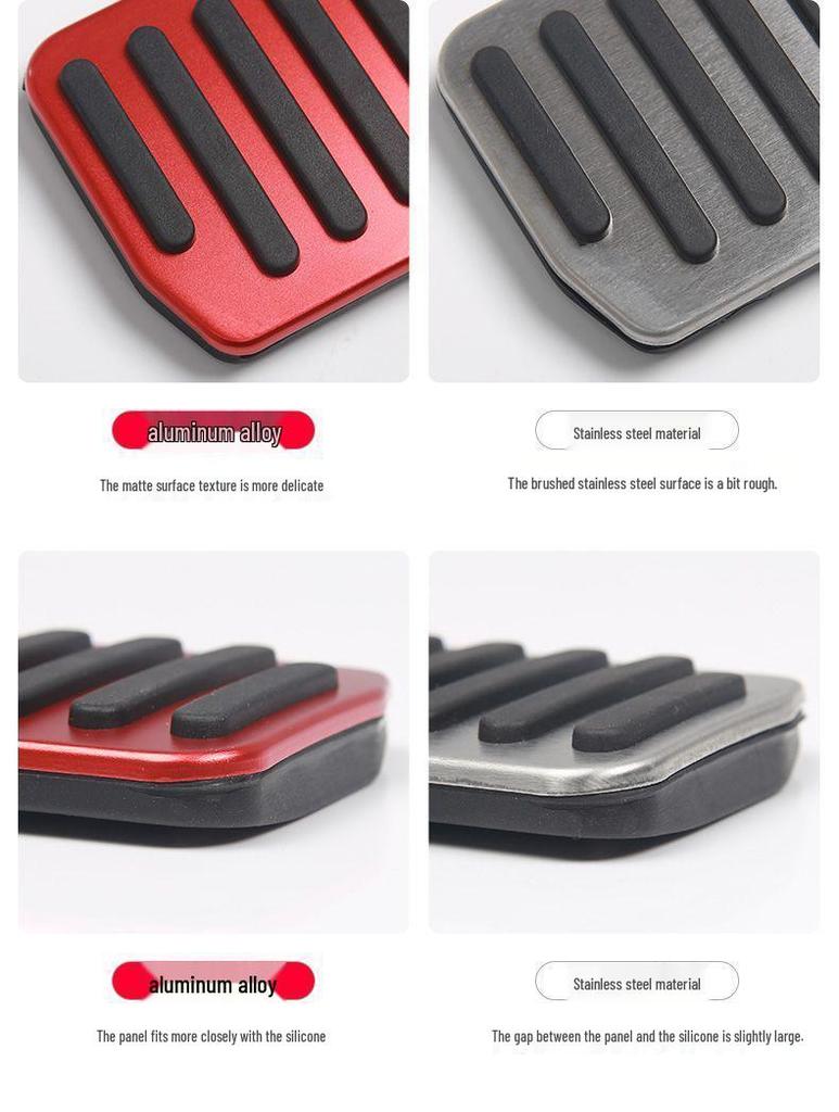 Tesla Model Y & 3 Accelerator/Brake Pedal and Footrest Modification Accessories