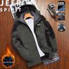 JEEP SPIRIT Men's Hooded Outdoor Windbreaker Jacket
