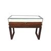 Small Glass Jadeite Jade Jewelry Display Cabinet for Antiques