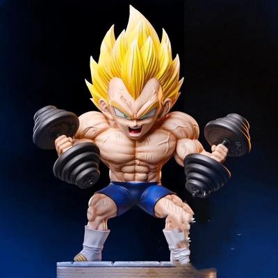 Фигурка аниме Muscle Vegeta, фигурка, статуя из ПВХ, модель куклы, коллекционное украшение для стола, детские игрушки, подарки