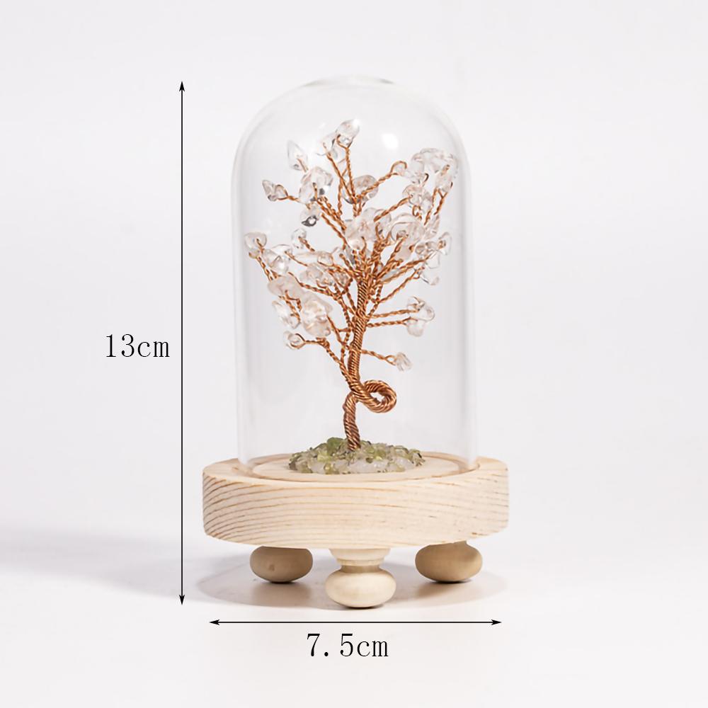 Creative Crystal Ornaments Statuettes Sculpture Birthday Gifts Opening Gifts Crystal Crafts Crystal Tree Home Decoration