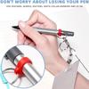 Retractable Pen Holder Keychain Pull Badge Reel Id Strap Name Card Badge Holder Reel Spring Key Ring Outdoor Tool