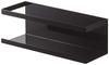 Yamazaki Jitsugyo 5131 Magnetic Rack Wide Black Tower Floating Storage Easy Installation Approx. W24.5XD8.5XH8.5cm