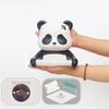Panda Wall Mounted Toilet Paper Holder No Drilling Required Toilet Paper Roll Holder Rack for Kids Bathroom Decoration