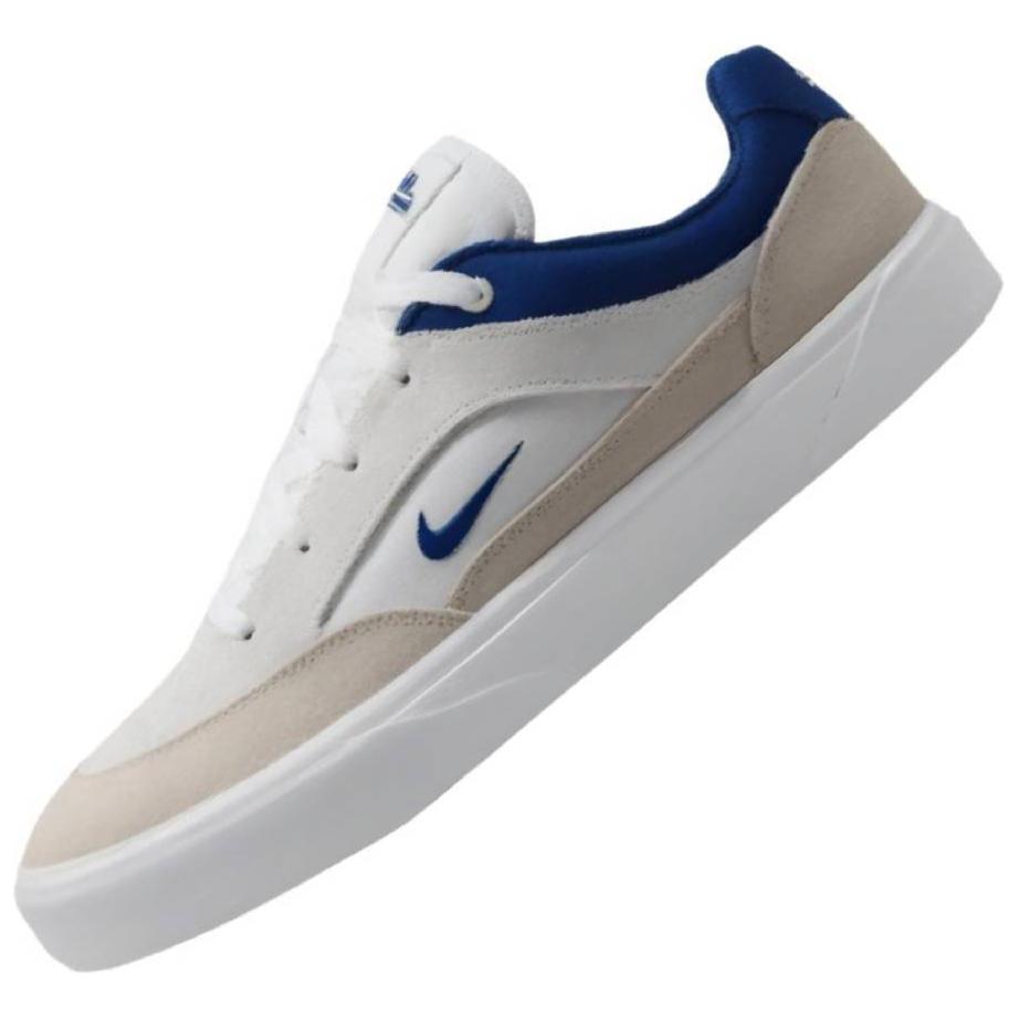 Nike Кеды для скейтборда Sb Malor 'White Deep Royal Blue' FV6064-100