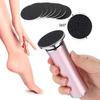 Сменный электрический шлифовальный станок для ног с наждачными дисками, автоматический триммер для ног, бытовой