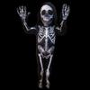 Polyester Halloween Cosplay Costume Separate Headgear Skull Bodysuits  Halloween