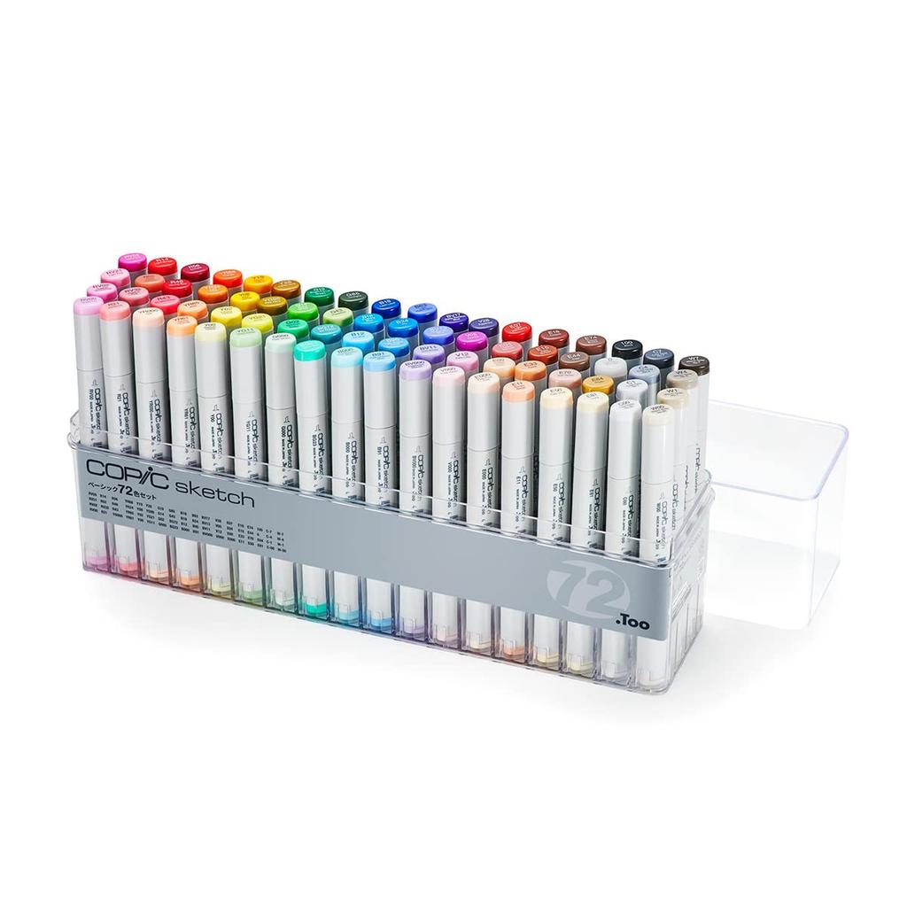 Too Copic Sketch Basic 72 Color Set