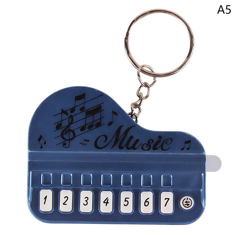 Портативный музыкальный инструмент игрушечный брелок пианино мини электронная клавиатура брелок