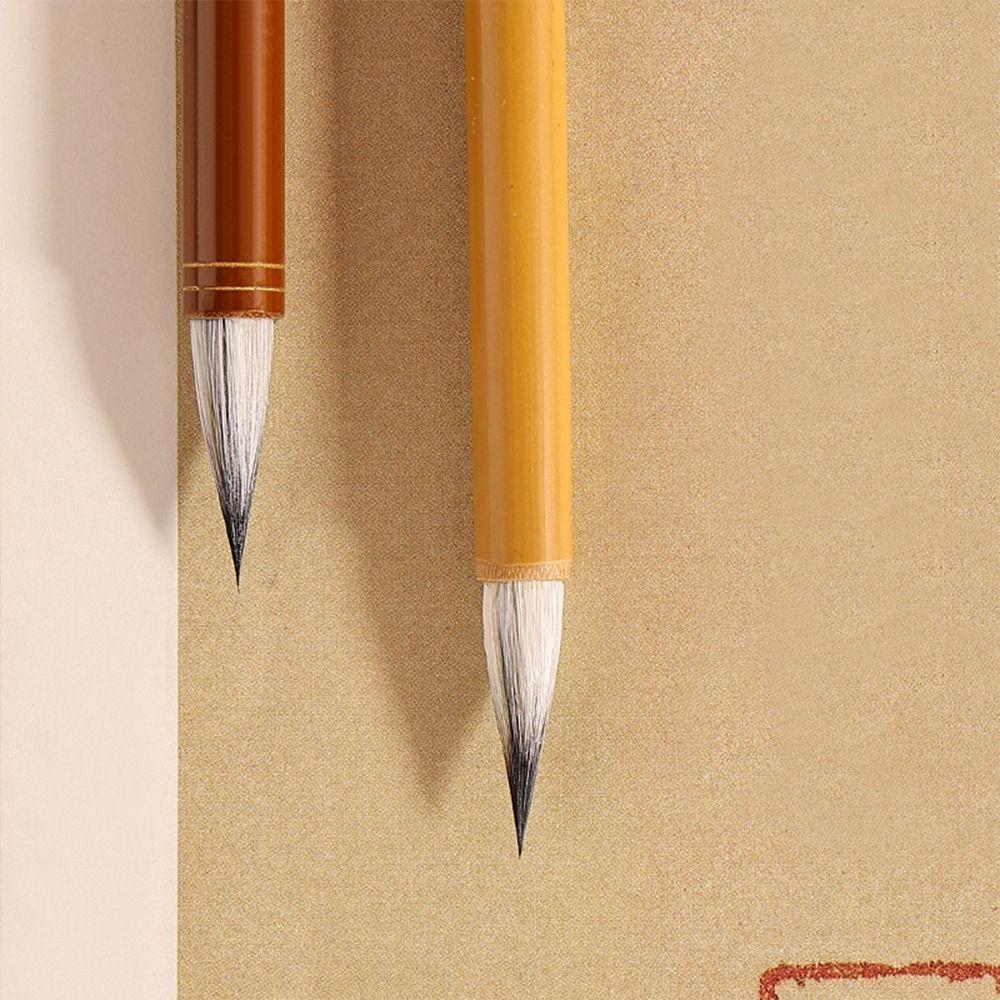 Масло Акварель Писание Кисть для письма Волчья шерсть Художественная кисть для рисования Акварель
