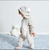 Baby Mouse Costume Halloween Animal Cosplay Suit Boy Girl Kigurumis Outfit Winter Warm Clothes Bebe Festival Jumpsuit