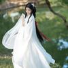 Elegant Hanfu Women Chinese Style Dance Dress For Wei And Jin Dynasties