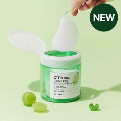 Shine Muscat Cica BHA Toner Pad 70P