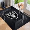 Мягкий напольный ковер с узором Las Vegas Raiders, ковер для гостиной, декоративный коврик для декора комнаты в доме