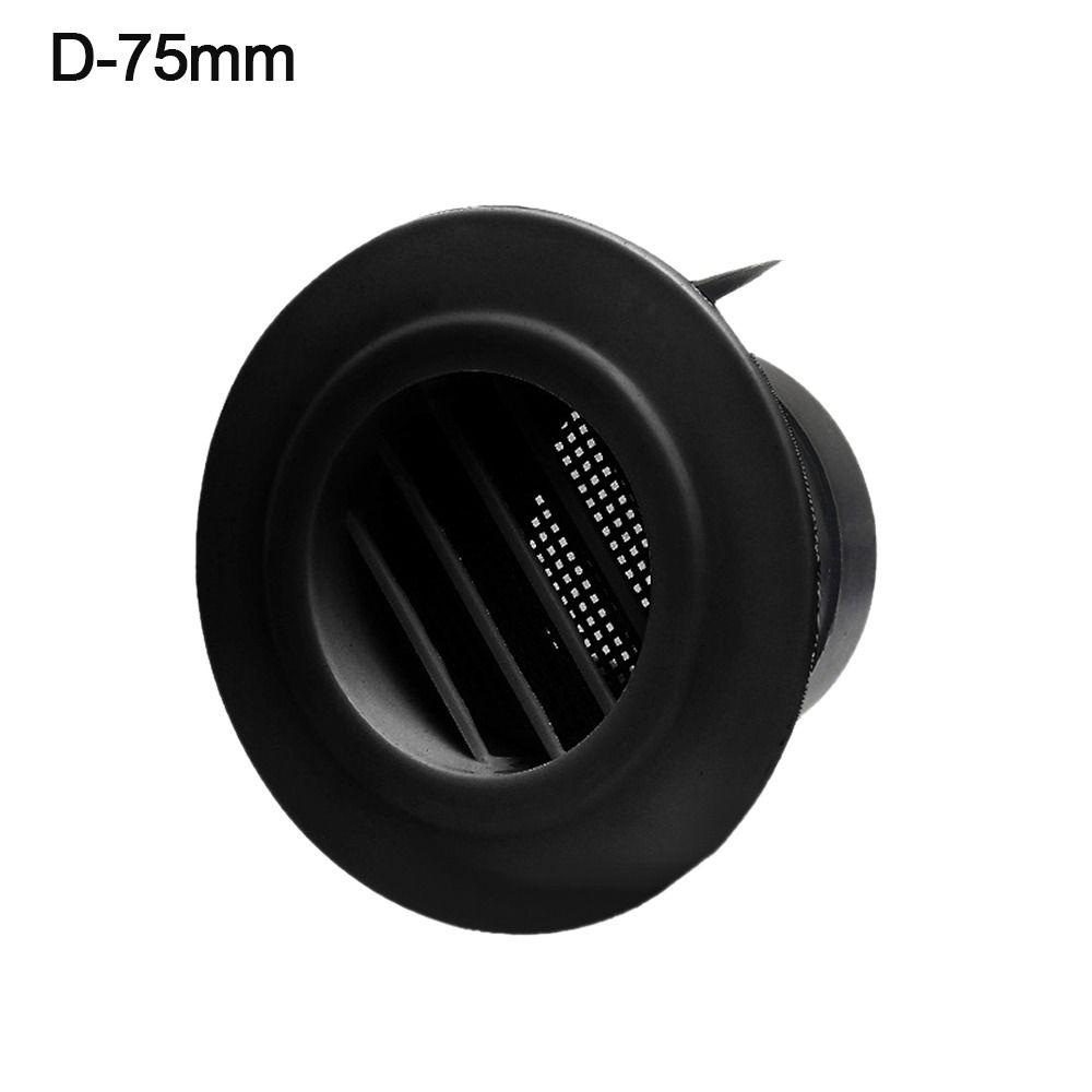 Adjustable Air Ventilation Cover Round Ducting Ceiling Wall Hole Abs Air Vent Grille Louver Kitchen Bath Air Outlet Fresh System