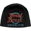 David Bowie Unisex Adult 1978 World Tour Logo Beanie