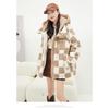 YAYA Women's Plaid Faux Lambswool Down Jacket