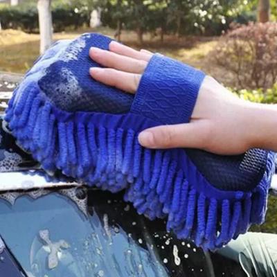 Микрофибра Губка для мытья автомобиля Чистка Уход за автомобилем Детейлинг Щетки Полотенце для мытья Авто Перчатки Аксессуары для укладки Техническое обслуживание