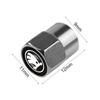 WMTY7 4pcs Car Aluminum Styling Emblem Wheel Tire Valve Stem Air Caps For Skoda Octavia Fabia Rapid Yeti Superb Octavia A5 A7 VRS VII
