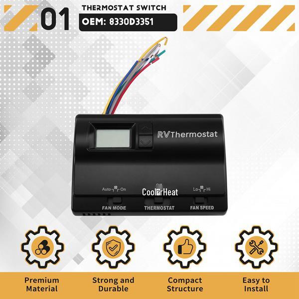 Совместимый термостат-переключатель для автодома Coleman 8330D3351