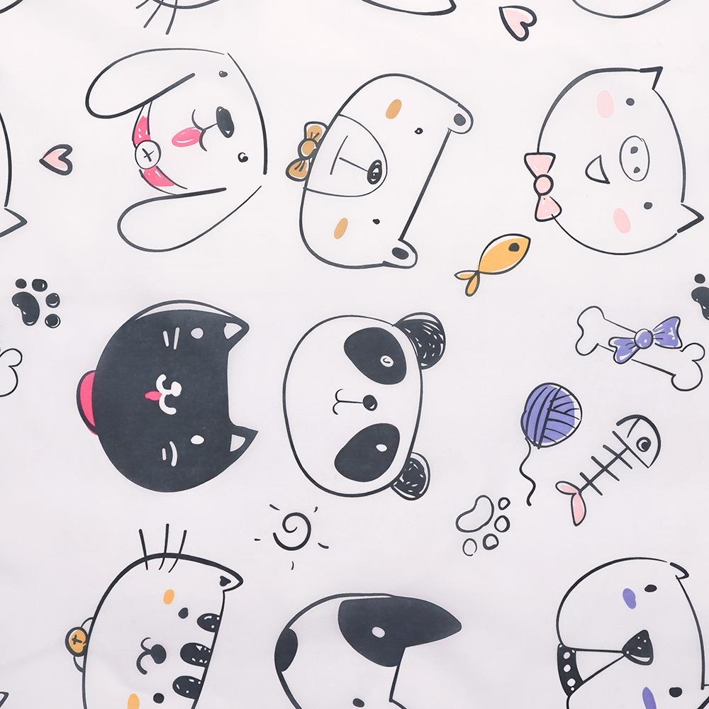 Милая детская накидка для парикмахера, водонепроницаемый парикмахерский халат для стрижки, парикмахерская