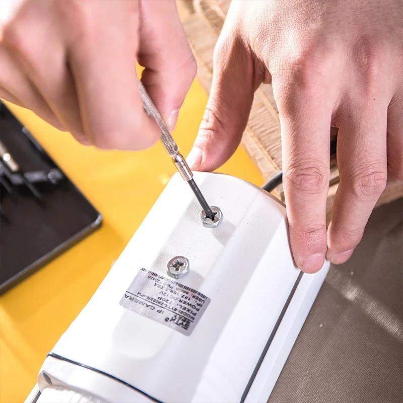 6 шт. Профессиональный набор прецизионных отверток для ювелирных изделий, часов, очков, часов, ювелирных изделий, сотовых телефонов, мини-набор инструментов для самостоятельного ремонта