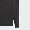 Adidas Футболка Originals Retrowashed Basketball Street Top с логотипом, круглым вырезом и длинными рукавами, мужская, черная JN0777
