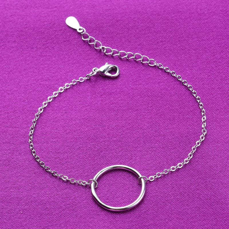 Серебряный многослойный браслет из бусин для женщин - Модный корейский стиль, Идеальный маленький аксессуар или подарок