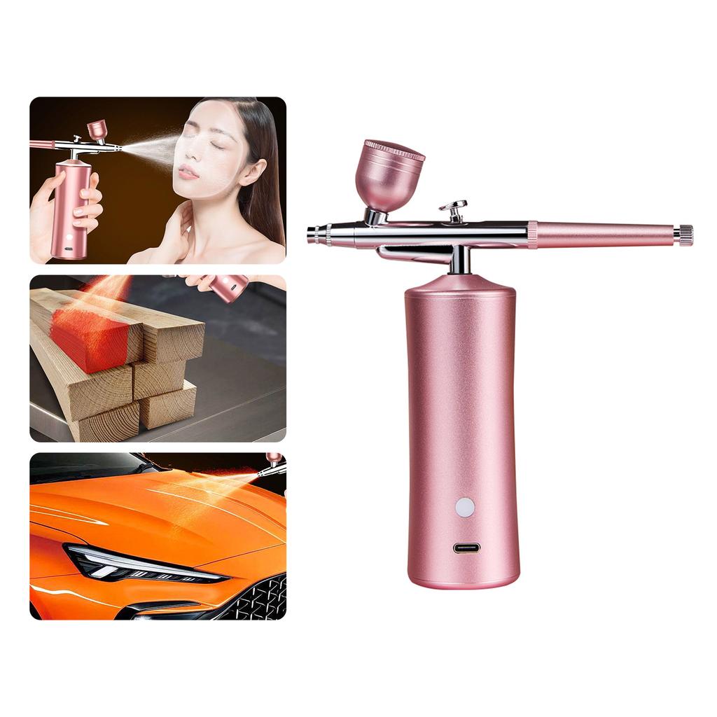 Wireless Airbrush Set with Compressor Handheld Airbrush Kit Auto Handheld Air Brush Guns Sets with 0.3mm Nozzle
