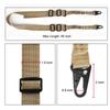 Outdoor Equipment Multi-functional Two-point Task Rope Tactical Strap Strap Crossbody Lanyard