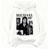 2026 Children Hooded Sweatshirt Michael Jackson Who's Bad Album Portrait Print Pullover Kids Boys Girls Fashion Casual Hoodie