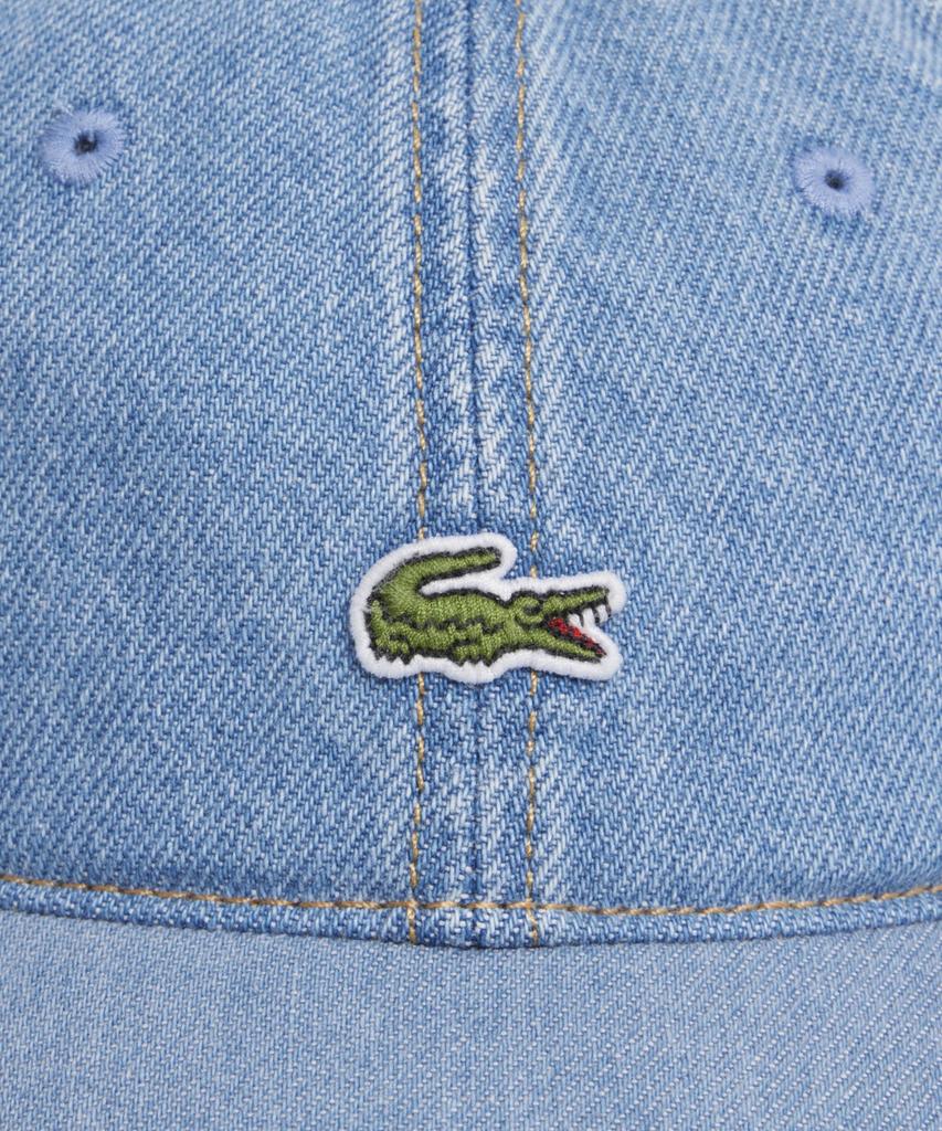LACOSTE Унисекс Джинсовая Бейсболка из Хлопкового Твила Rk6362-56G Mku