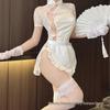 Сексуальное прозрачное ночное платье-чеонсам в китайском стиле