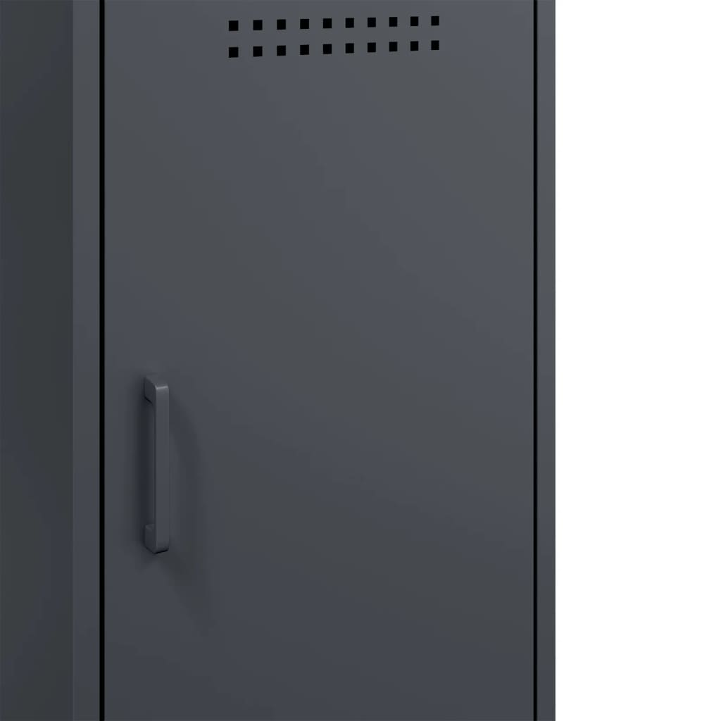Sideboards 2 pcs Anthracite 36 x 39 x 79 cm Steel