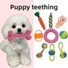 Dog Teething and Biting Cotton Rope Toys, Small and Medium-sized Dog Toys, Knot Toys, Frisbee Sets, Pet Supplies