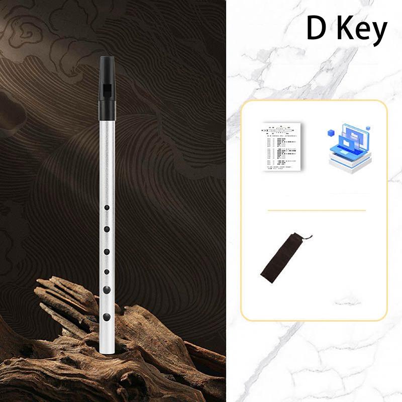 1 шт. подлинная ирландская флейта-свисток C/D ключ оловянный пенни-вистл с 6 отверстиями идеальный традиционный ирландский музыкальный инструмент