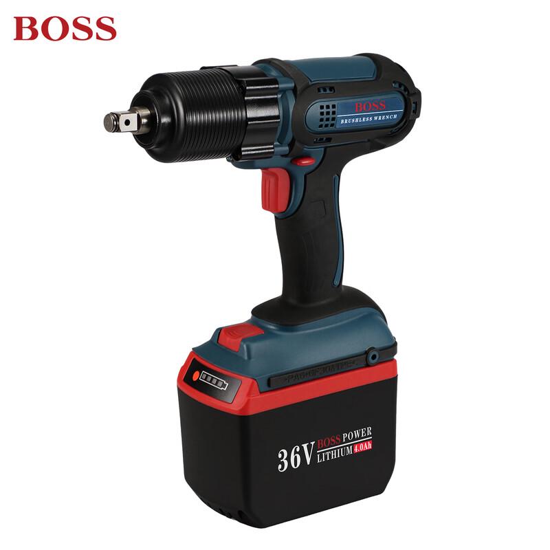 BOSS BS-6018 36V Cordless Brushless Impact Wrench & Hammer Drill CN plug (adapter included)