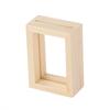 Mini Wedding Decor Art Photo Frame Vintage Wooden Picture Holder