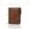 Bag ID Credit Card Holder Business Card Case Money Clips Male Purses Men Wallet Short Coin Purse