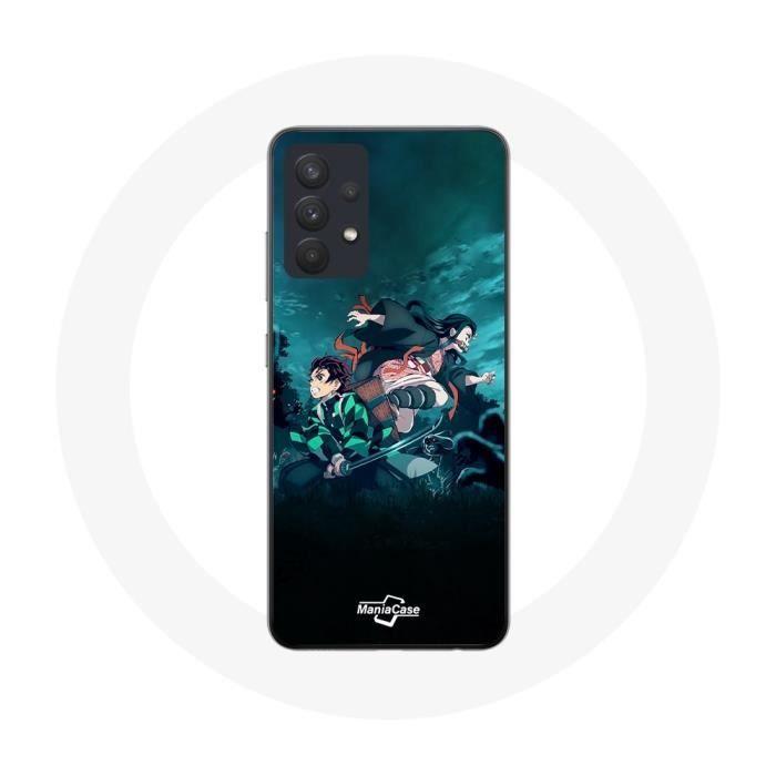 Coque pour Samsung Galaxy A13 5G Demon Slayer Manga Tanjiro et Nezuko