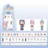 1Box Cartoon Dress Up Stickers Beautiful Girl Outfit Sticker Fun Diy Princess Makeup Scene Outfit Change Tape Small Gift