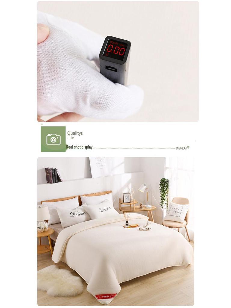 Одеяло из хлопка Синьцзян: Всесезонное одеяло с хлопковым наполнителем для студентов и общежитий