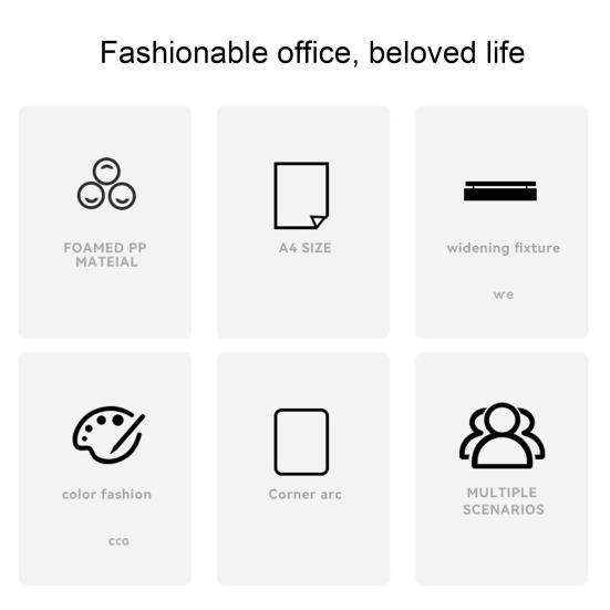 Искусственная кожа, твердый картон с магнитным зажимом для страниц, папка-планшет формата А4