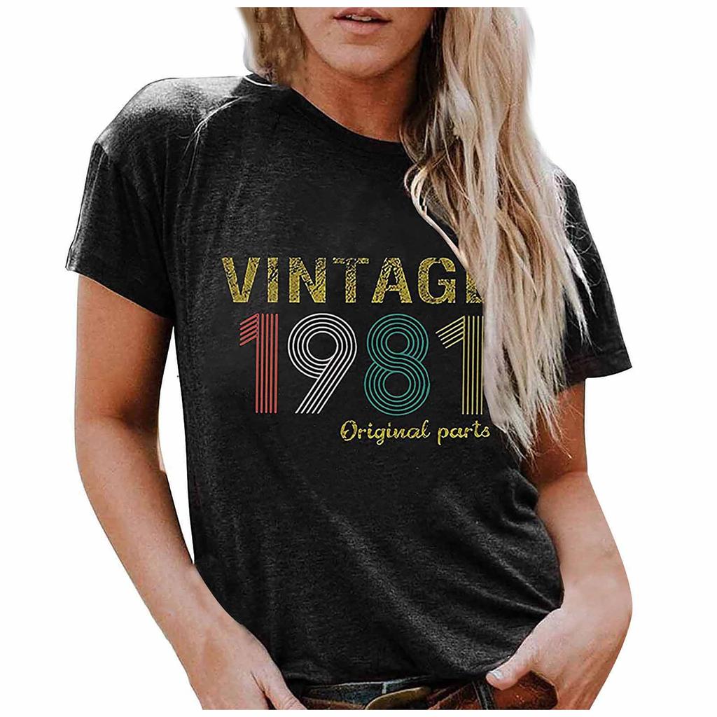 50th Birthday Gift T Shirt for Women Vintage 1971  Parts Tee Cute Tee